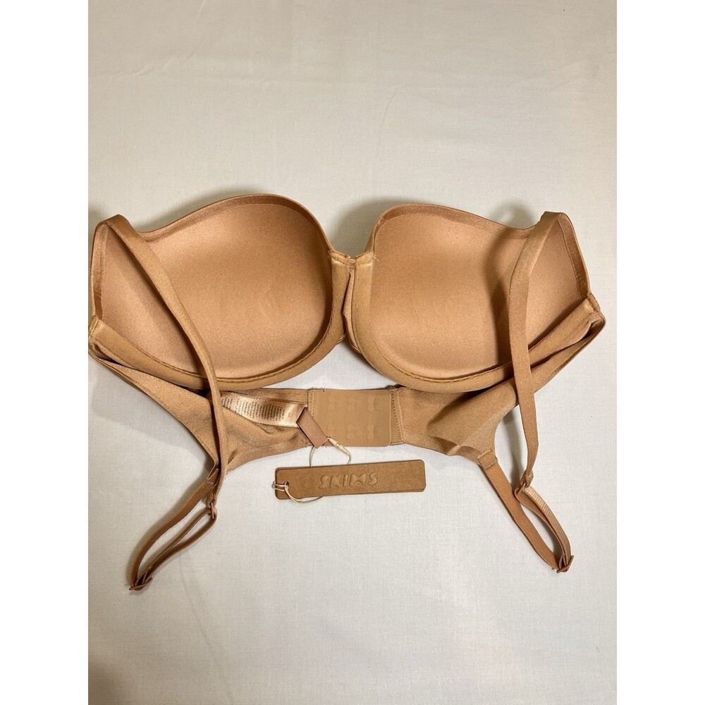 SKIMS 34C Ultimate Push-Up Underwire Balconette Bra Clay - Picture 3 of 7